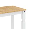 vidaXL Tavolo da Pranzo Corona 180x90x75 cm in Legno Massello di Pino