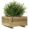 vidaXL Fioriera da Giardino 50x50x26,5 cm in Legno di Pino Impregnato