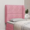 vidaXL Orecchia della Testata Rosa 80 x 23 x 6 cm Velluto