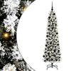 vidaXL Albero di Natale artificiale con 300 LED Bianco 180 cm