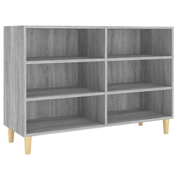 vidaXL Credenza Grigio Sonoma 103,5x35x70 cm in Truciolato