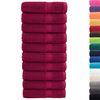 vidaXL Asciugamani Doccia SOLUND 10 pz Bordeaux 70x140 cm 600gsm