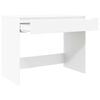vidaXL Scrivania Bianco 100 x 50 x 78 cm Legno multistrato
