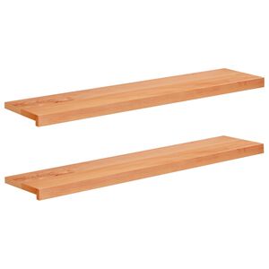 vidaXL Soglie per finestre 2 pz Verniciato 110 x 25 x 2 cm