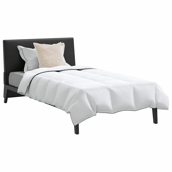 vidaXL Duvet Invernale con cuscino 2 pcs Bianco Piuma d'anatra