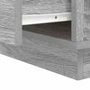 vidaXL Armadio da Notte Grigio 39 x 34,5 x 50 cm Legno multistrato