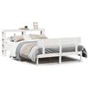 vidaXL Letto senza Materasso Bianco 140x200 cm Legno Massello di Pino