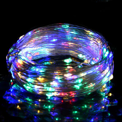 vidaXL Stringa LED con 150 Luci LED Multicolore 15 m