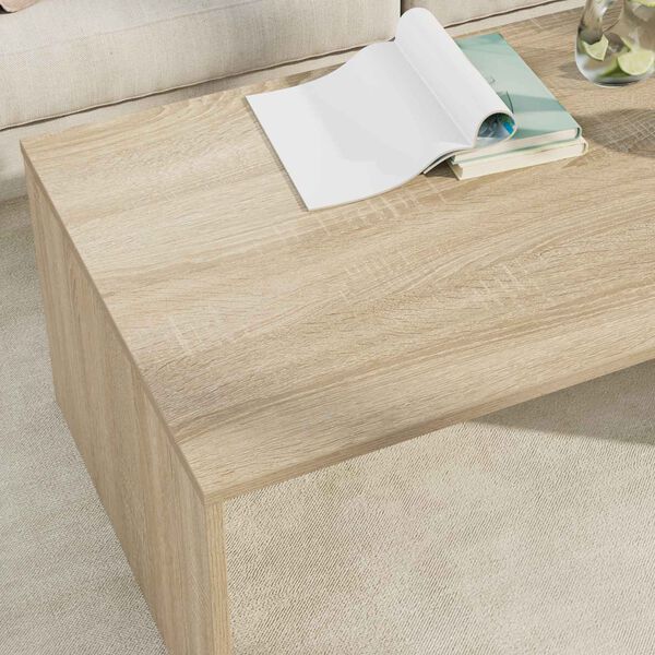 vidaXL Tavolino da salotto Rovere Sonoma 95 x 50 x 34 cm