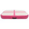 vidaXL Tappetino Ginnastica Gonfiabile con Pompa 60x100x10 cm PVC Rosa