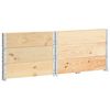 vidaXL Collari per Pallet 3 pz 100x100 cm in Legno Massello di Pino