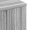 vidaXL Credenza Grigio Sonoma 69,5 x 33 x 82 cm Legno multistrato