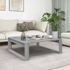 vidaXL Tavolino Salotto Grigio Sonoma 100x100x35 cm Legno Multistrato