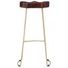 vidaXL Sgabelli da Bar Gavin 2 pz Legno Massello di Mango