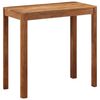 vidaXL Tavolo da Bar in Legno Acacia con Finitura Ambra 110x55x106 cm