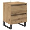 vidaXL Armadio da Notte Rovere artigianale 40 x 35 x 50 cm