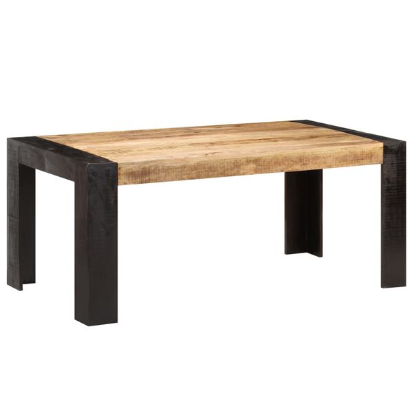 vidaXL Tavolo da Pranzo 180x90x76 cm in Legno Massello di Mango