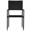vidaXL Set da Pranzo da Giardino 7 pz in Polyrattan Nero