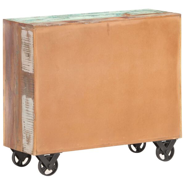 vidaXL Credenza 80x30x70 cm in Legno Massello di Recupero