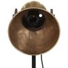 vidaXL Lampada da Terra 25 W Ottone Anticato 35x35x65/95 cm E27