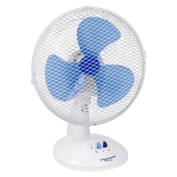 Bestron Ventilatore da Tavolo 27 cm Bianco DDF27W