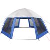 vidaXL Tenda da piscina con Patta Rimovibile&Pareti in Rete 510x510 cm