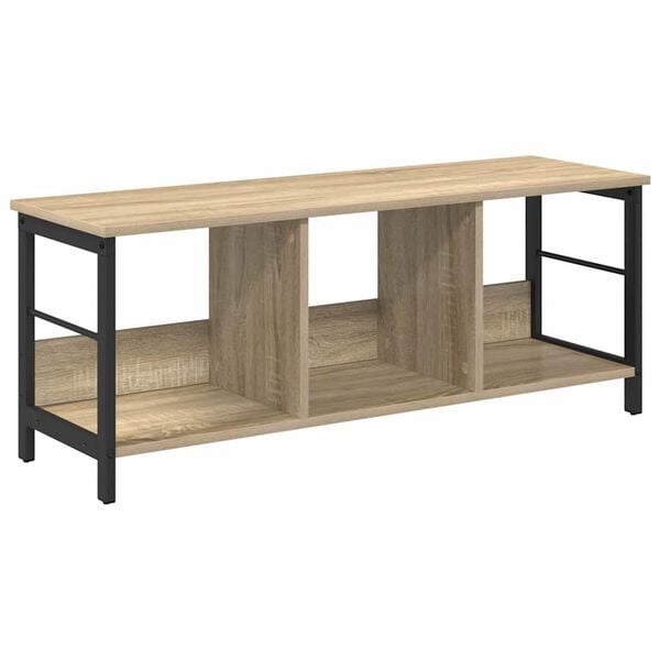 vidaXL Libreria Rovere Sonoma 102 x 32 x 40,5 cm Legno multistrato