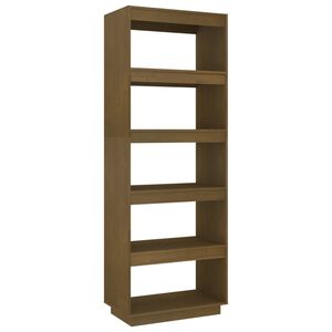 vidaXL Libreria/Divisorio Ambra 60x35x167 cm in Massello di Pino
