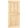 vidaXL Porta NARVIK 90x210 cm in Legno Massello di Pino