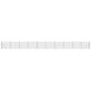 vidaXL Recinzione Metallica con Flangia Antracite 2,2x25 m