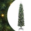 vidaXL Albero di Natale artificiale con 300 LED Verde 210 cm
