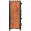 vidaXL Credenza Marrone 55 x 30 x 75 cm Legno di Acacia Massello