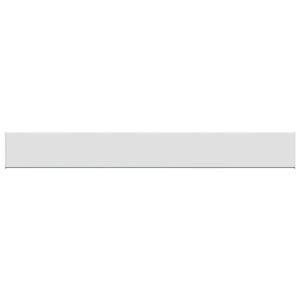 vidaXL Soglia della Finestra Bianco 80 x 10 x 4,5 cm PVC