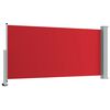 vidaXL Tenda Laterale Retrattile per Patio 120x300 cm Rossa