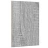 vidaXL Pannelli decorativi 150 pz Grigio Sonoma 15 x 21 x 0.27 cm