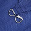 vidaXL Vela Parasole 160 g/m² Rettangolare Blu 2,5x5 m in HDPE