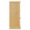 vidaXL Mobile da Bagno Corona 45x33x80 cm in Legno Massello di Pino