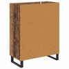 vidaXL Credenza con cassetto Legno vecchio 69,5 x 34 x 90 cm
