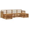 vidaXL Set di divani da esterno 5 pz