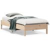vidaXL Letto senza Materasso 75x190 cm in Legno Massello Pino