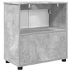 vidaXL Mobile da Bagno con porta Grigio cemento 61 x 35 x 64 cm