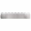 vidaXL Bordure per prato 30 pz 103 x 0,05 x 22 cm Acciaio Inox Argento