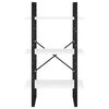vidaXL Scaffale Portaoggetti Bianco 60x30x105 cm Legno Multistrato