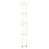 vidaXL Scala di Corda per Bambini in Legno Massello e PE 30x168 cm