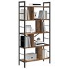 vidaXL Libreria Legno vecchio 75 x 30 x 156 cm Legno multistrato
