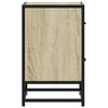 vidaXL Comodino Rovere Sonoma 40x31x50 cm in Truciolato