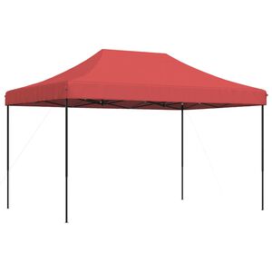 vidaXL Tenda Party 292 x 440 x 315 cm Borgogna Tessuto Oxford