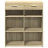 vidaXL Credenza Rovere Sonoma 80x42,5x93 cm in Legno Multistrato
