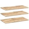 vidaXL Mensole da Parete 3 pz 60x40x2 cm Legno Acacia Non Trattato