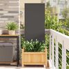 vidaXL Schermo per privacy in giardino Traforo Nero 50 x 140 cm